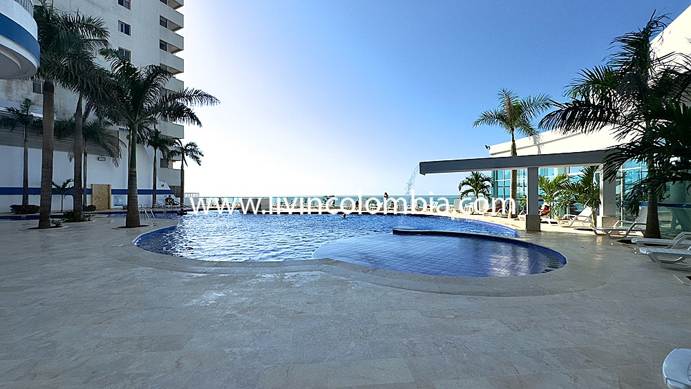 Bocagrande Summer Beach - Primera linea de mar 1404PTO
